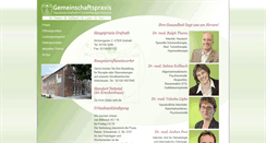 Desktop Screenshot of praxis-im-gesundheitszentrum.de